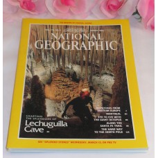 National Geographic Magazine March 1991 Volume179 No.3 Lechuguilla Cave Montreal